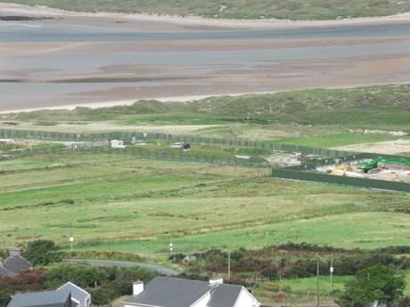 The fields in Glengad being used by Shell under CAO 