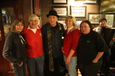 Click on image to see full-sized version Joe Black (centre) pictured with the family