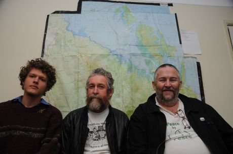 Click on image to see full-sized version Jaegerstaetter 3: Culley Palmer, Jim Dowling, Bryan Law